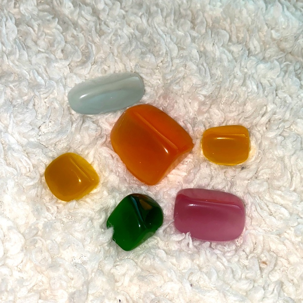 Fiber Optic Glass Rocks✨